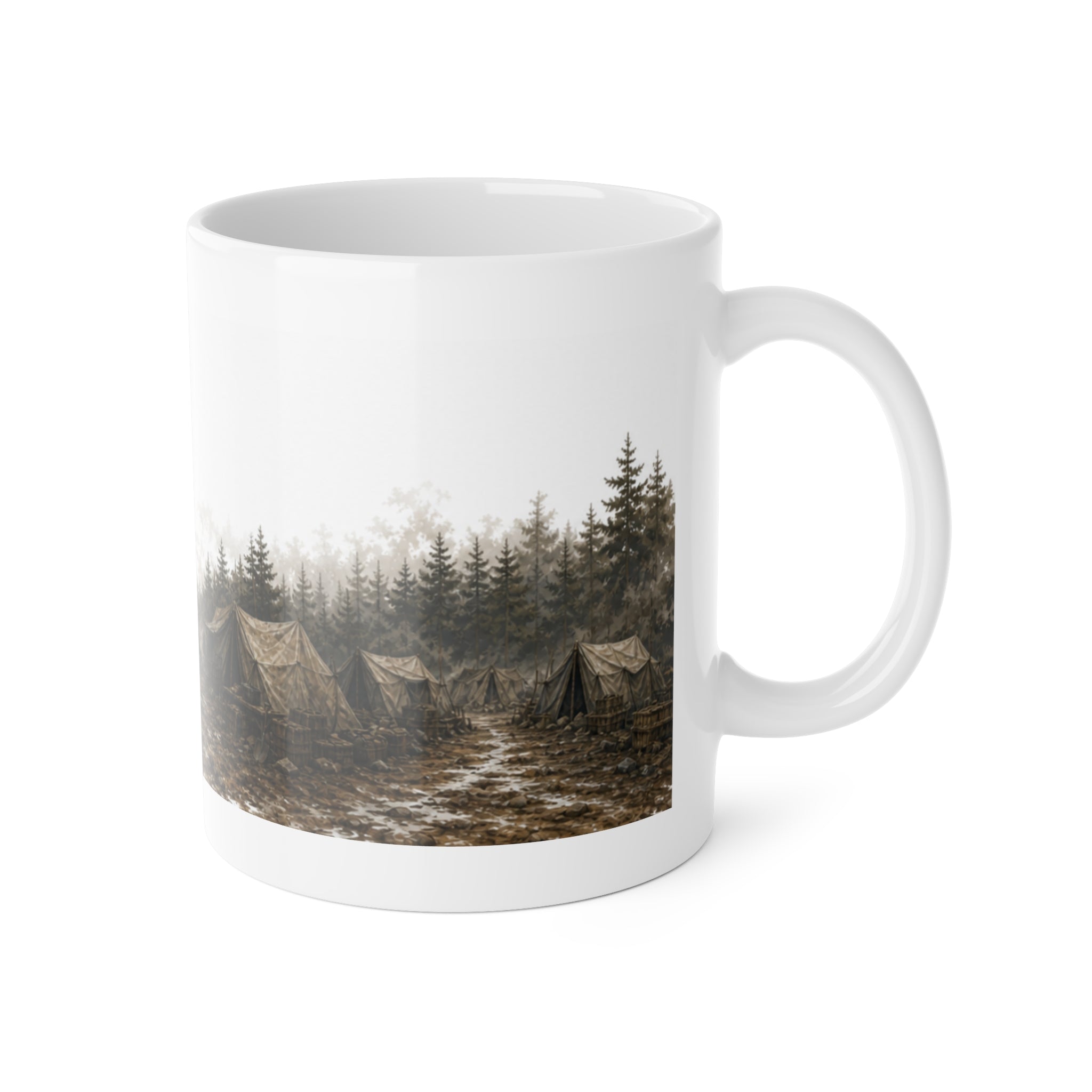 Raising the Flag_ True Patriots_ Coffee Cup