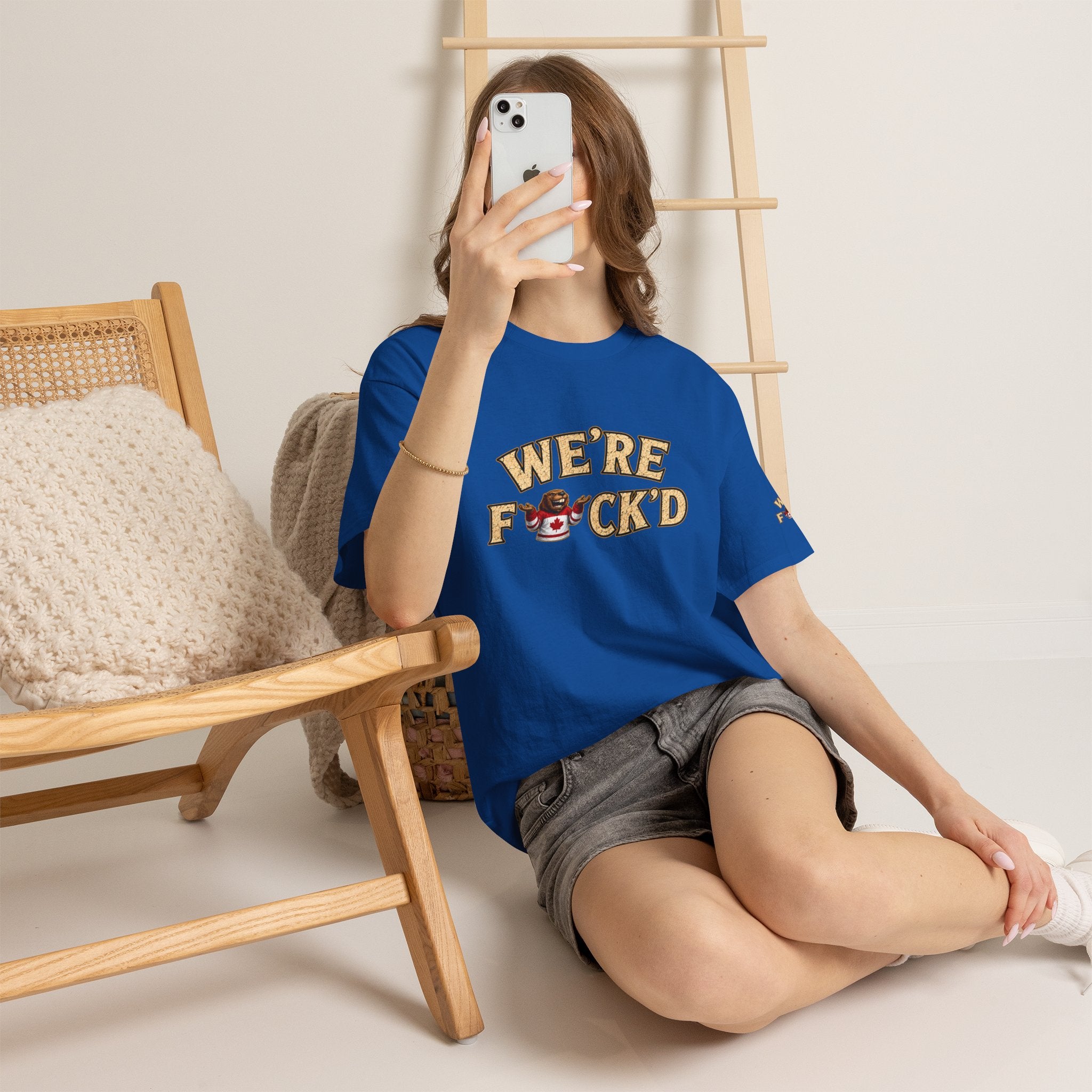 "We’re F*ck’d" Unisex Heavy Cotton Tee- Gildan 5000
