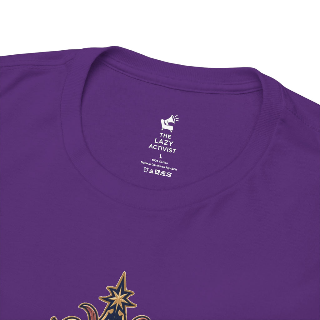 "Royally Speaking" Vintage Crest Graphic Tee -- Gildan 5000