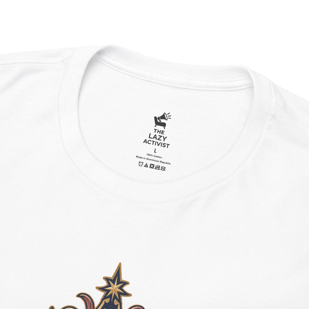 "Royally Speaking" Vintage Crest Graphic Tee -- Gildan 5000