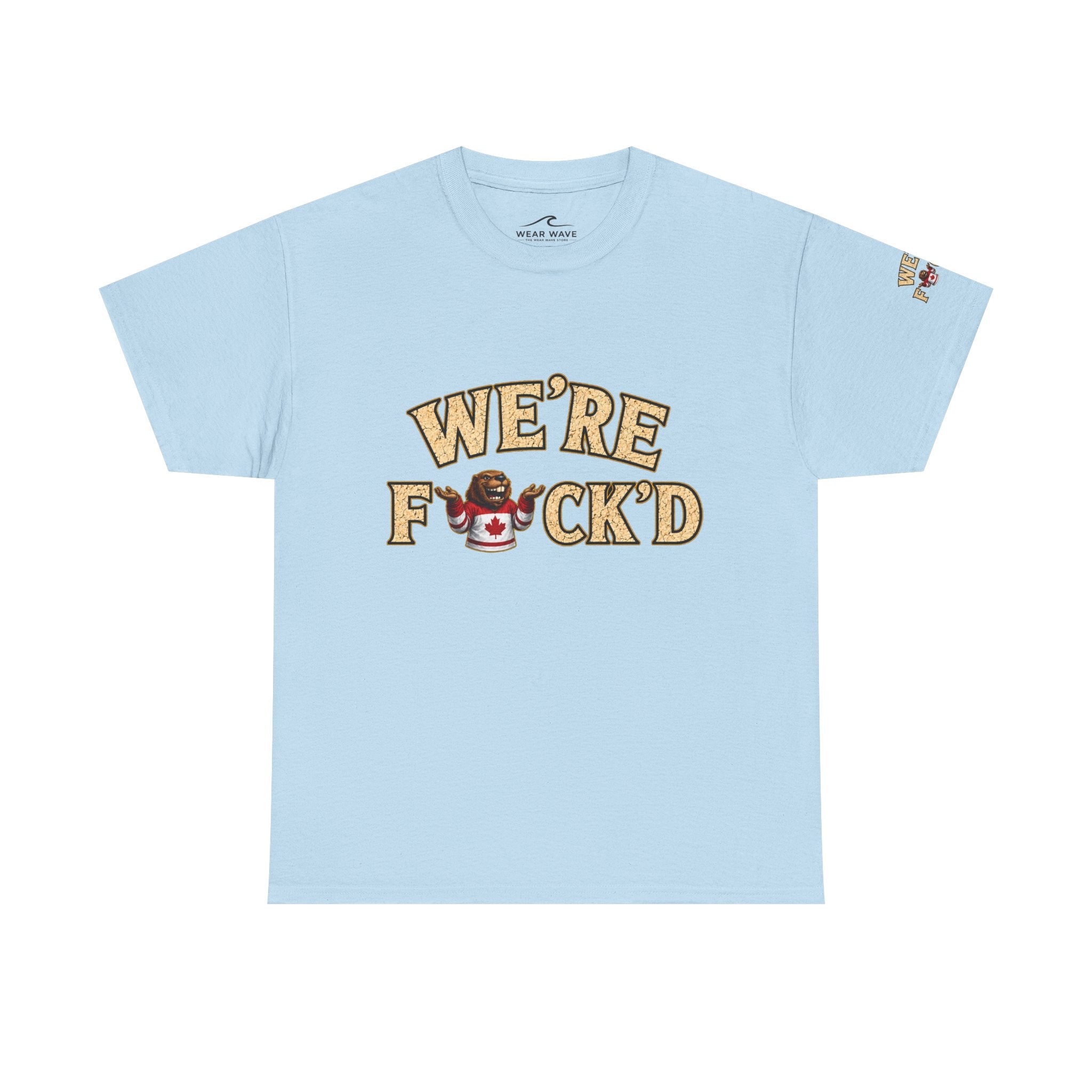 "We’re F*ck’d" Unisex Heavy Cotton Tee- Gildan 5000