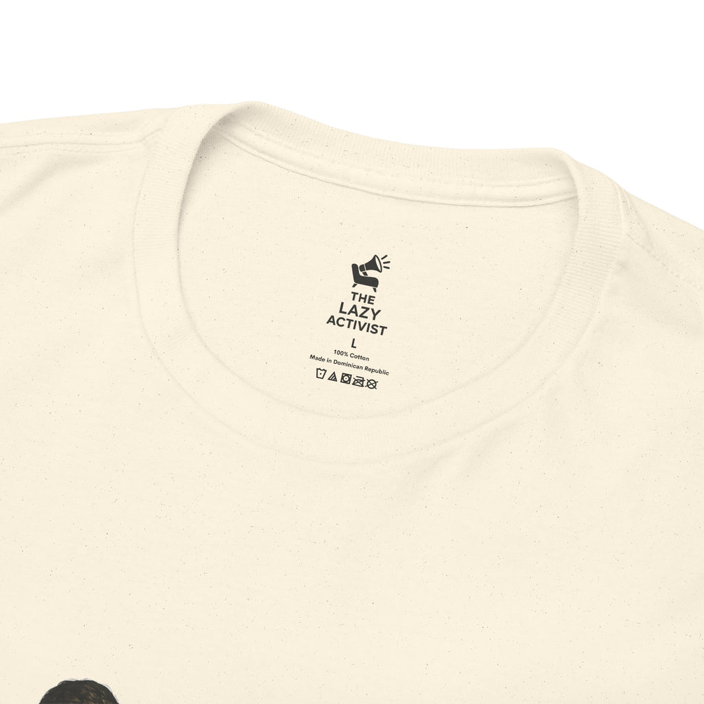 "9 or 6" Men Squatting Over Confusion Graphic Tee -- Gildan 5000