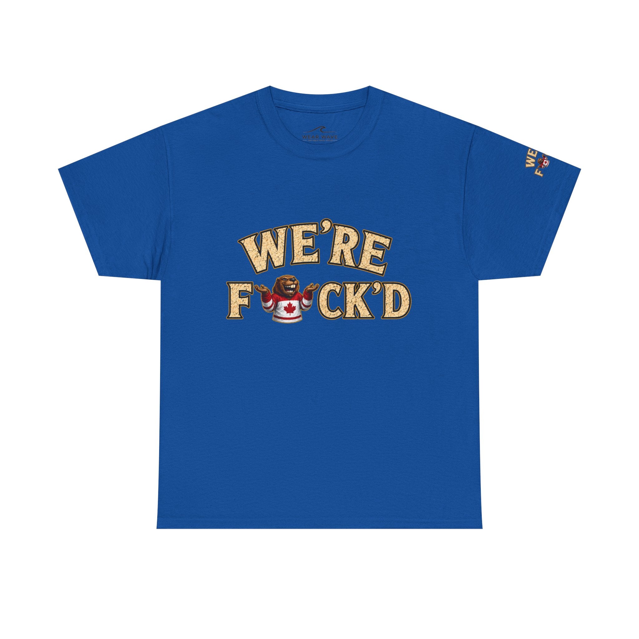 "We’re F*ck’d" Unisex Heavy Cotton Tee- Gildan 5000