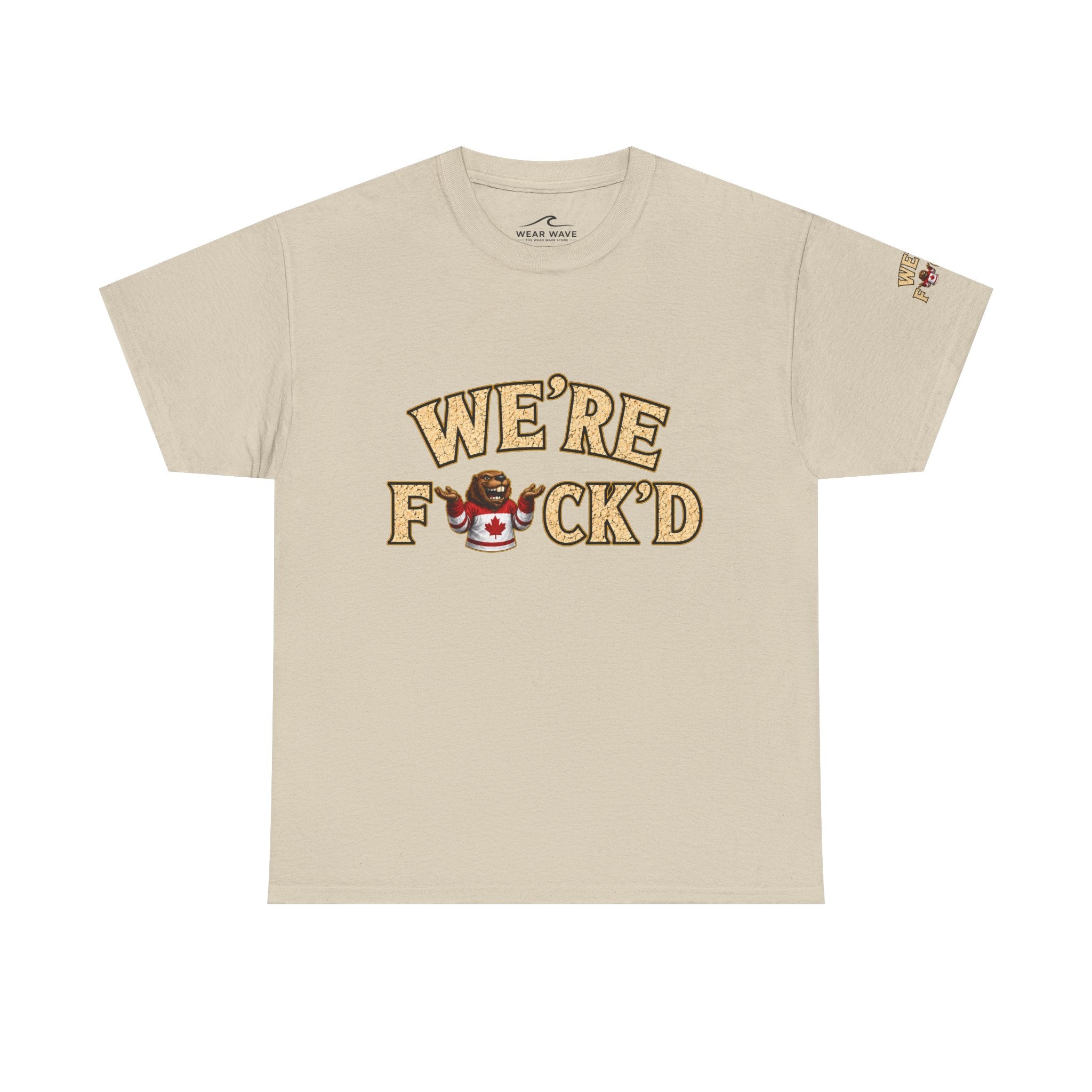 "We’re F*ck’d" Unisex Heavy Cotton Tee- Gildan 5000