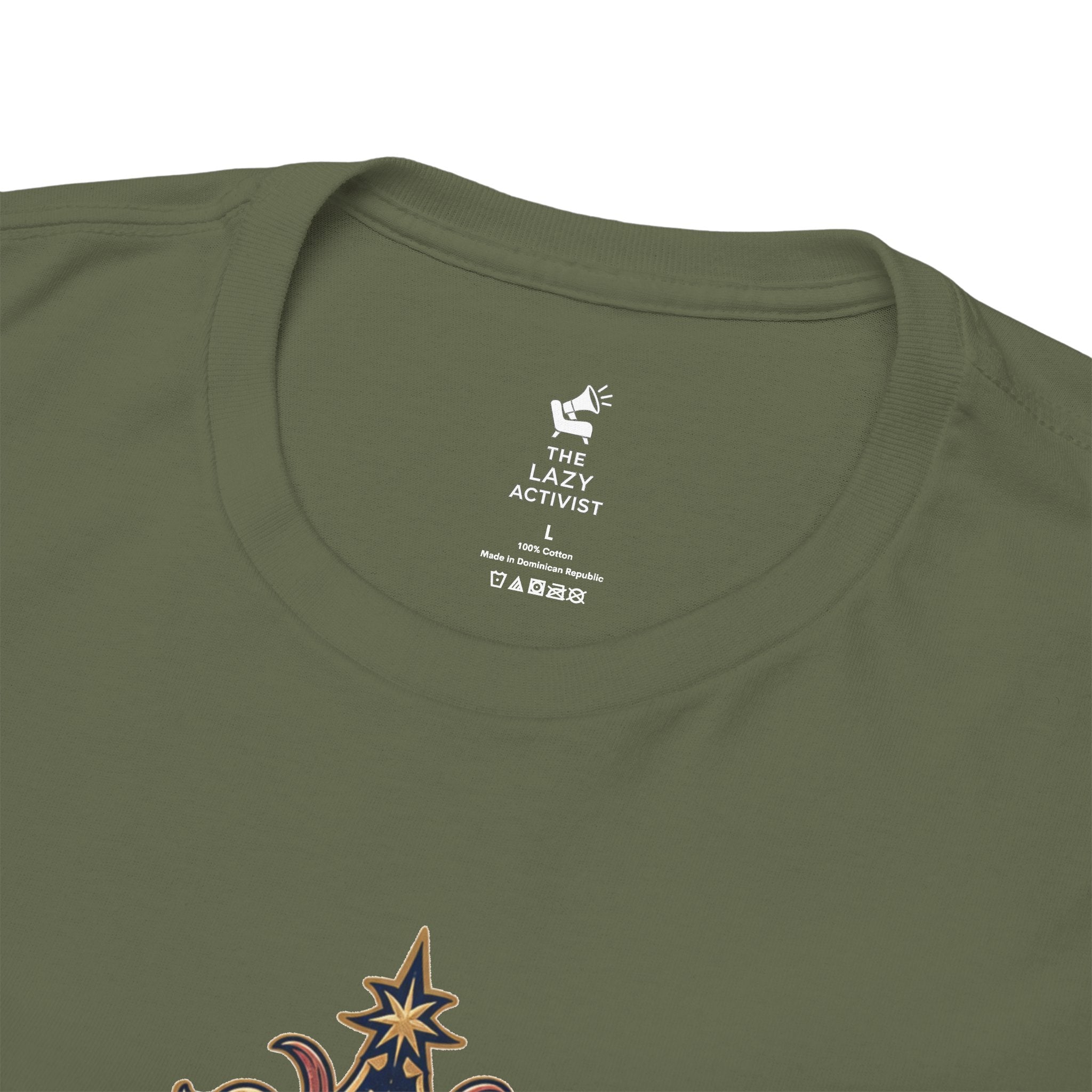 "Royally Speaking" Vintage Crest Graphic Tee -- Gildan 5000