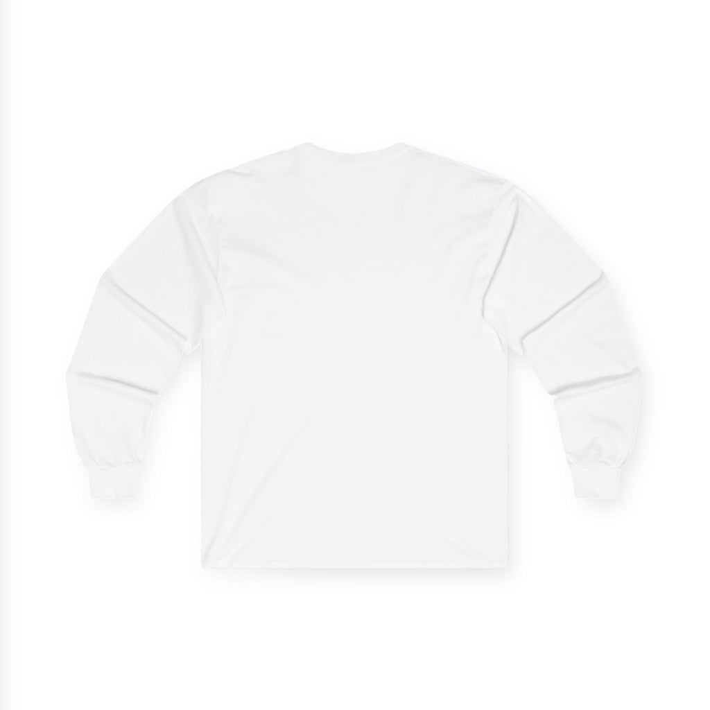 Canadian Flag Raising Long Sleeve Tee -- Gildan 2400