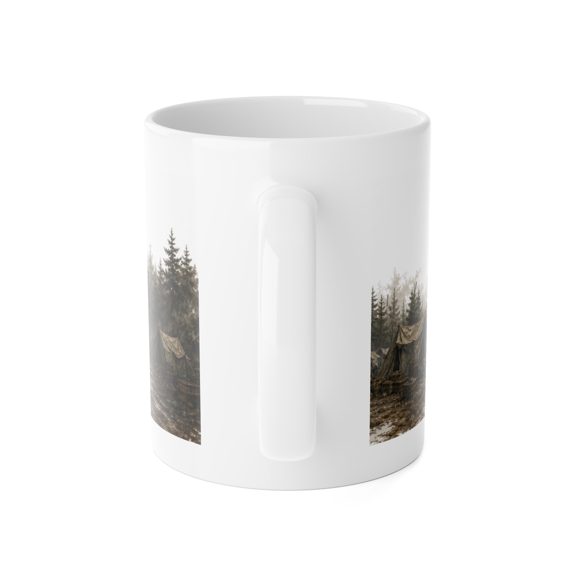 Raising the Flag_ True Patriots_ Coffee Cup