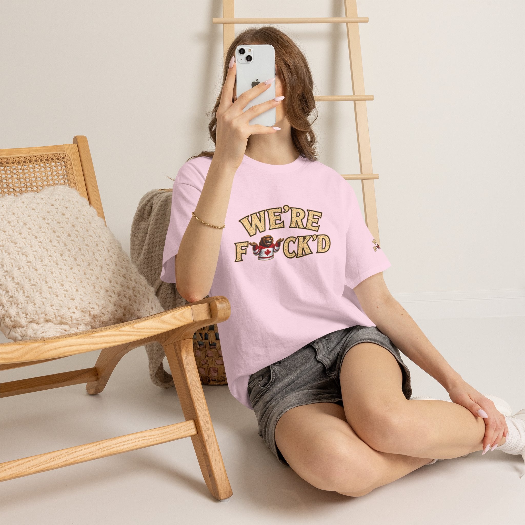 "We’re F*ck’d" Unisex Heavy Cotton Tee- Gildan 5000