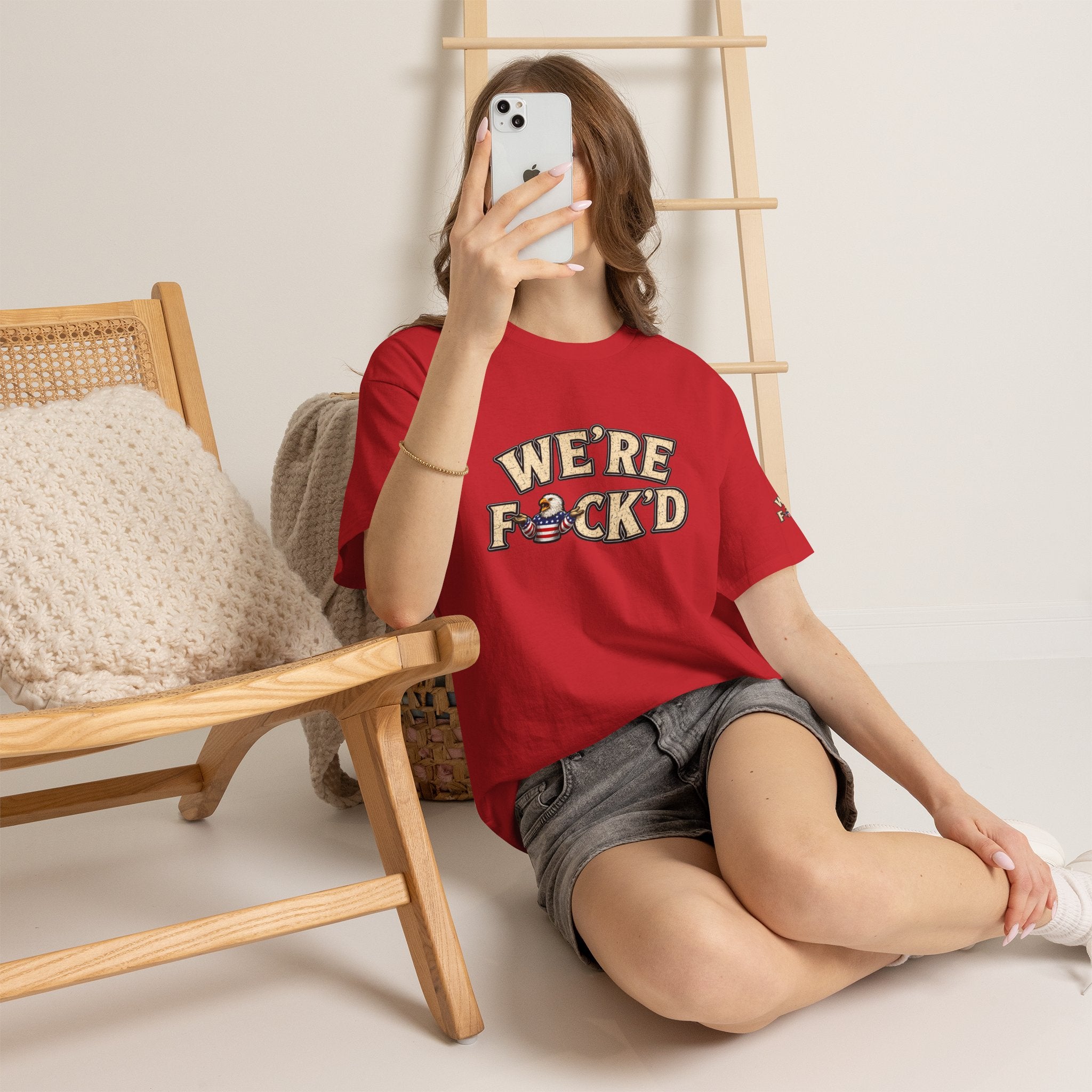 "We're F*ck'd" Unisex Heavy Cotton Tee - Gildan 5000