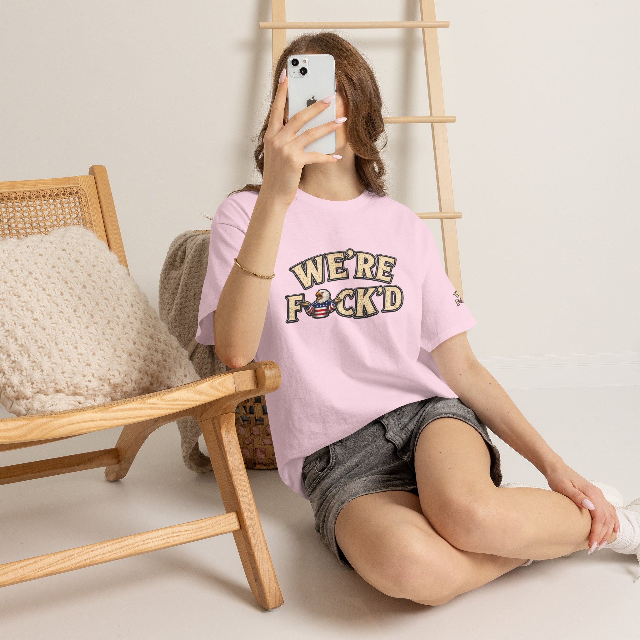 "We're F*ck'd" Unisex Heavy Cotton Tee - Gildan 5000