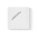 "Gratitude Is Your Everyday Attitude" Paper Cocktail Napkins