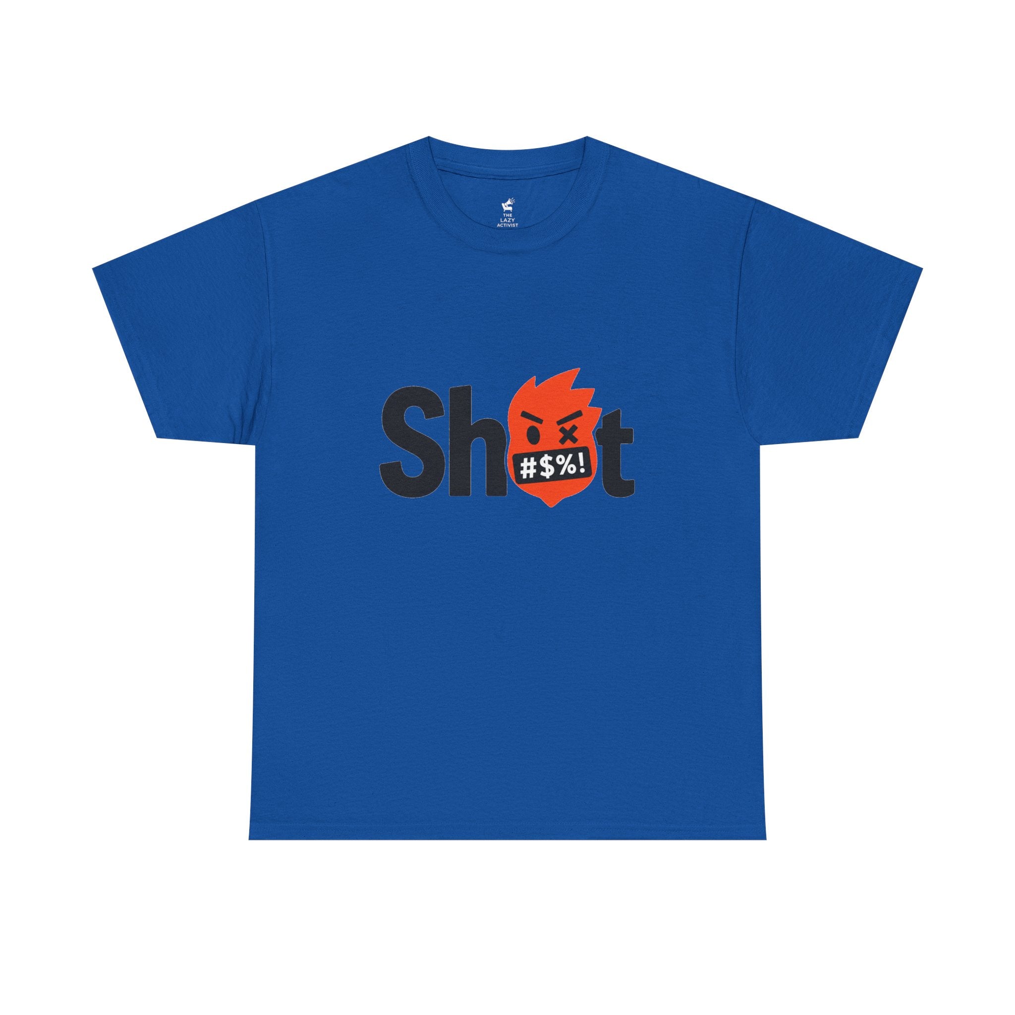 "Sh*t" Flame Mask Logo Shirt -- Gildan 5000