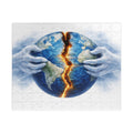 Earthquake Globe Puzzle — Cracked World Jigsaw (110–1014 pcs)