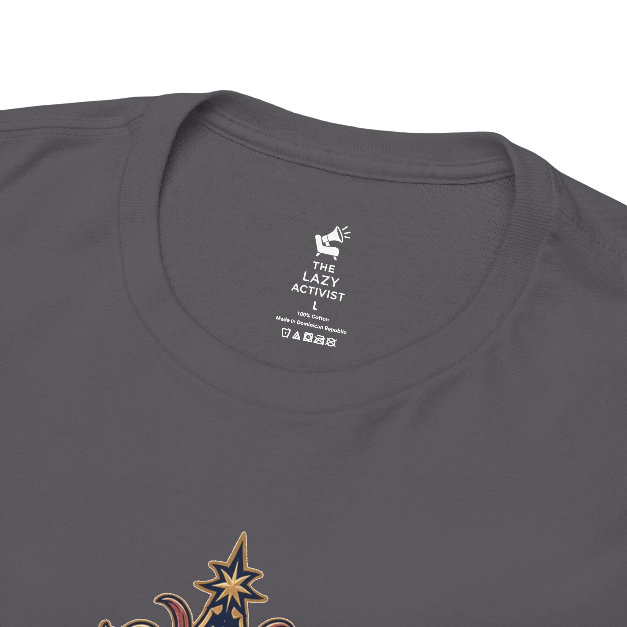 "Royally Speaking" Vintage Crest Graphic Tee -- Gildan 5000