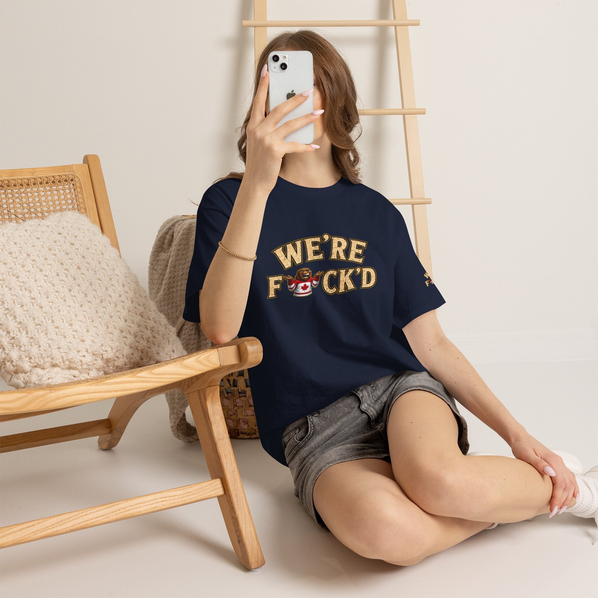 "We’re F*ck’d" Unisex Heavy Cotton Tee- Gildan 5000