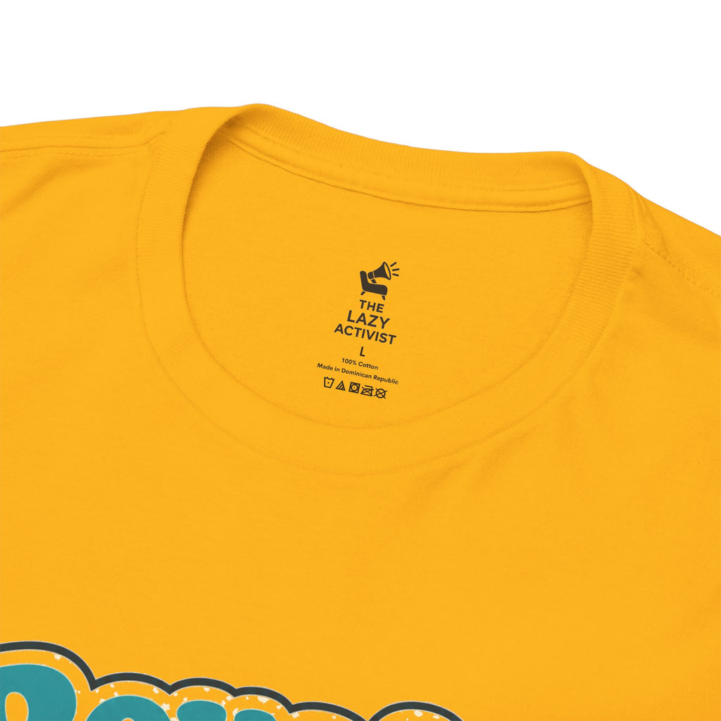 "Royally Speaking" Crown Graphic Tee — Cute Retro Cartoon King T‑Shirt -- Gildan 5000