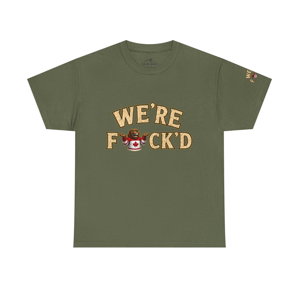 "We’re F*ck’d" Unisex Heavy Cotton Tee- Gildan 5000