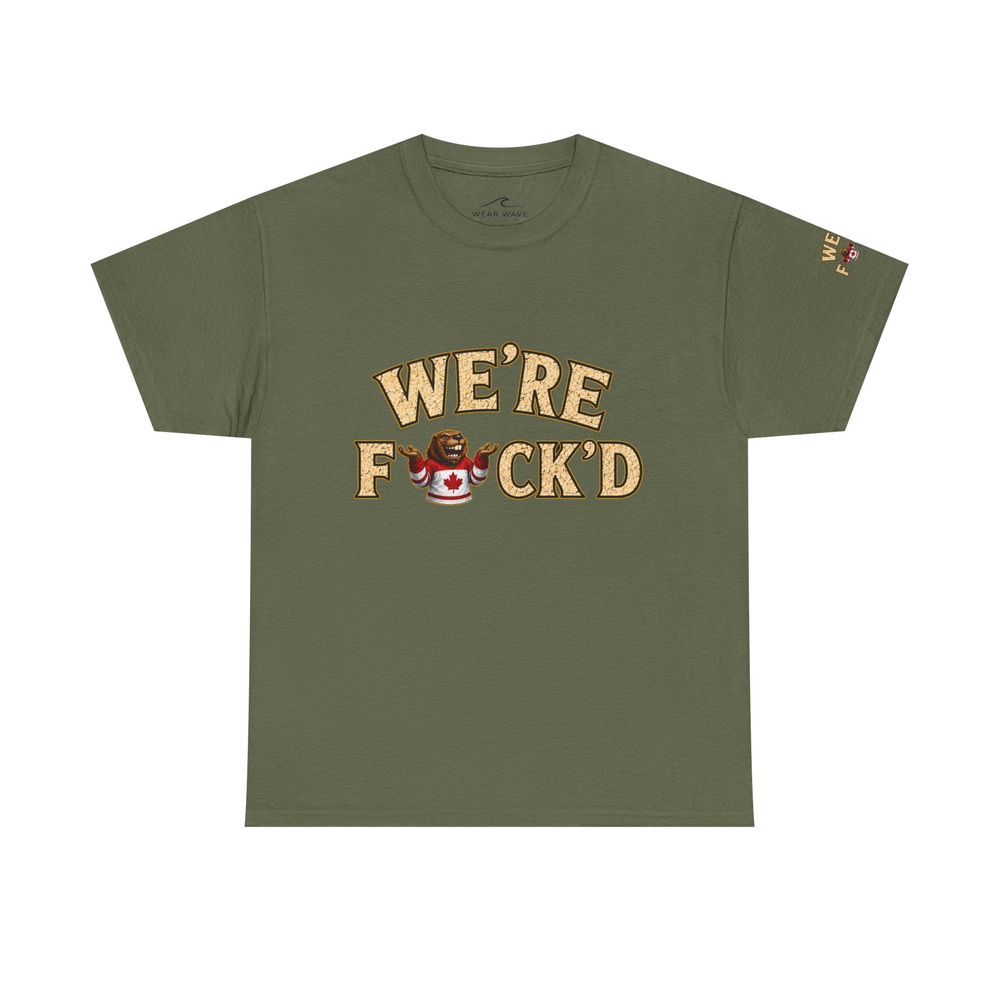"We’re F*ck’d" Unisex Heavy Cotton Tee- Gildan 5000