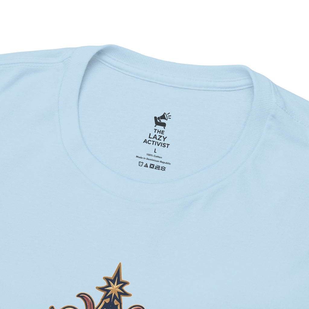 "Royally Speaking" Vintage Crest Graphic Tee -- Gildan 5000