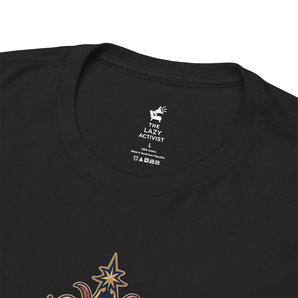 "Royally Speaking" Vintage Crest Graphic Tee -- Gildan 5000